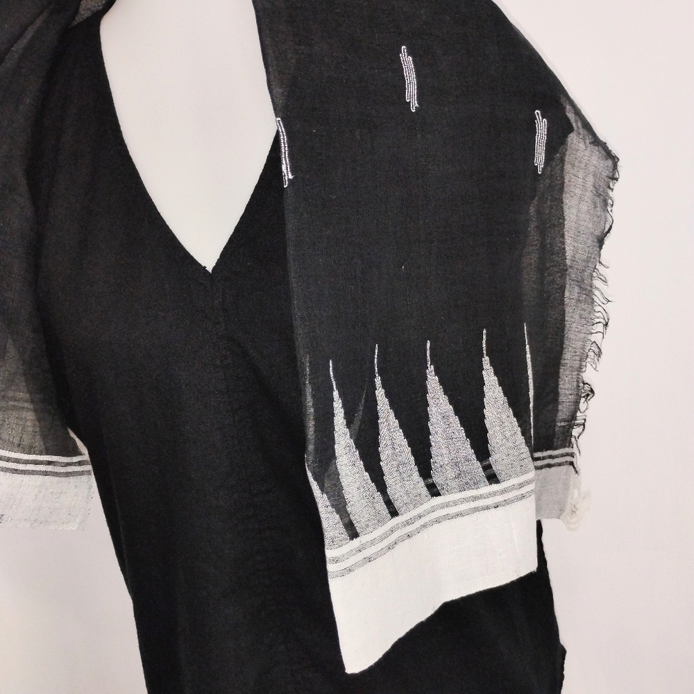 WOVEN SHEER LINEN FABRIC - Picture 4 of 10